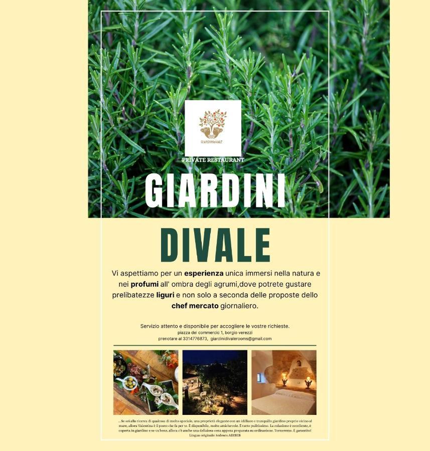 B&B Giardinidivale A 2 Chilometri Da Finale Ligure Borgio Verezzi Ngoại thất bức ảnh